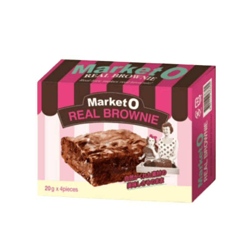 Market O Real Brownie 4pcs 1 box