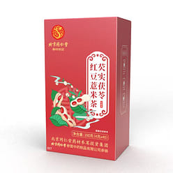 【北京同仁堂】芡实茯苓红豆薏米茶 茯苓薏湿茶除湿茶 160g 4g*40包 160 克