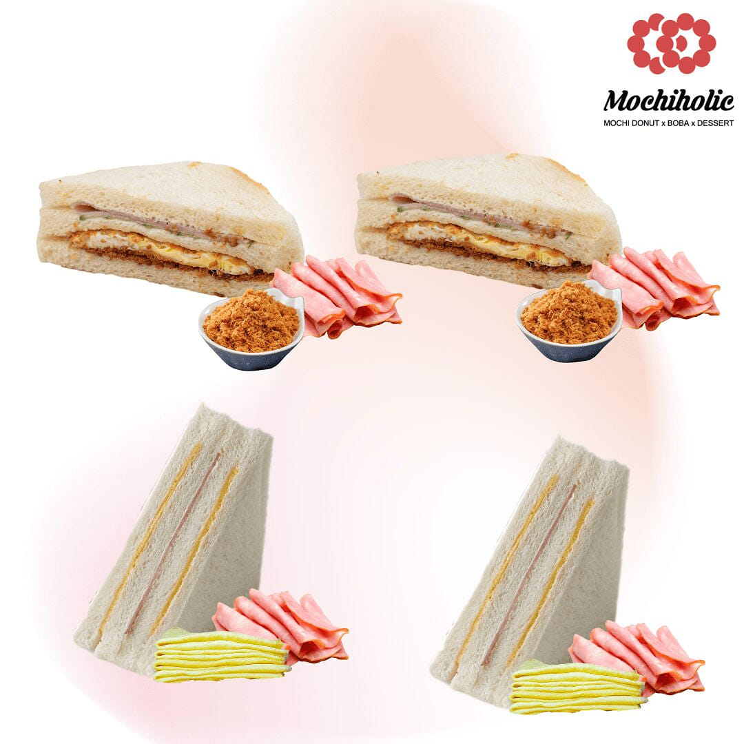 Family Sharing Sandwich Box 4 pcs 1 each