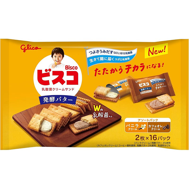 格力高 发酵黄油夹心饼干 32枚 1 份