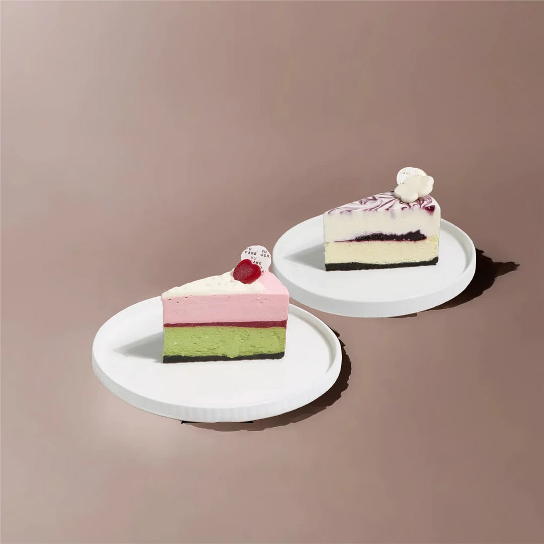 Cheesecake Combo [Matcha Berry] + [Blueberry] 2 count