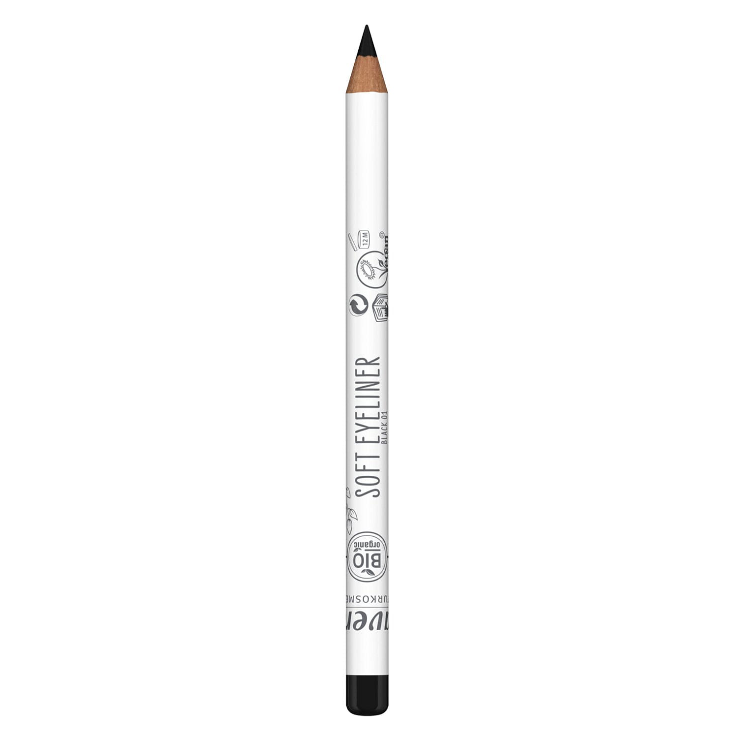 Lavera   Soft Eyeliner Pencil - # 01 Black 1.1 그램