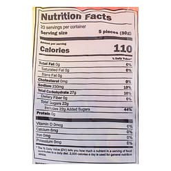 Vero Pica Fresca Chili Coated Strawberry Candy Gummies 600 g