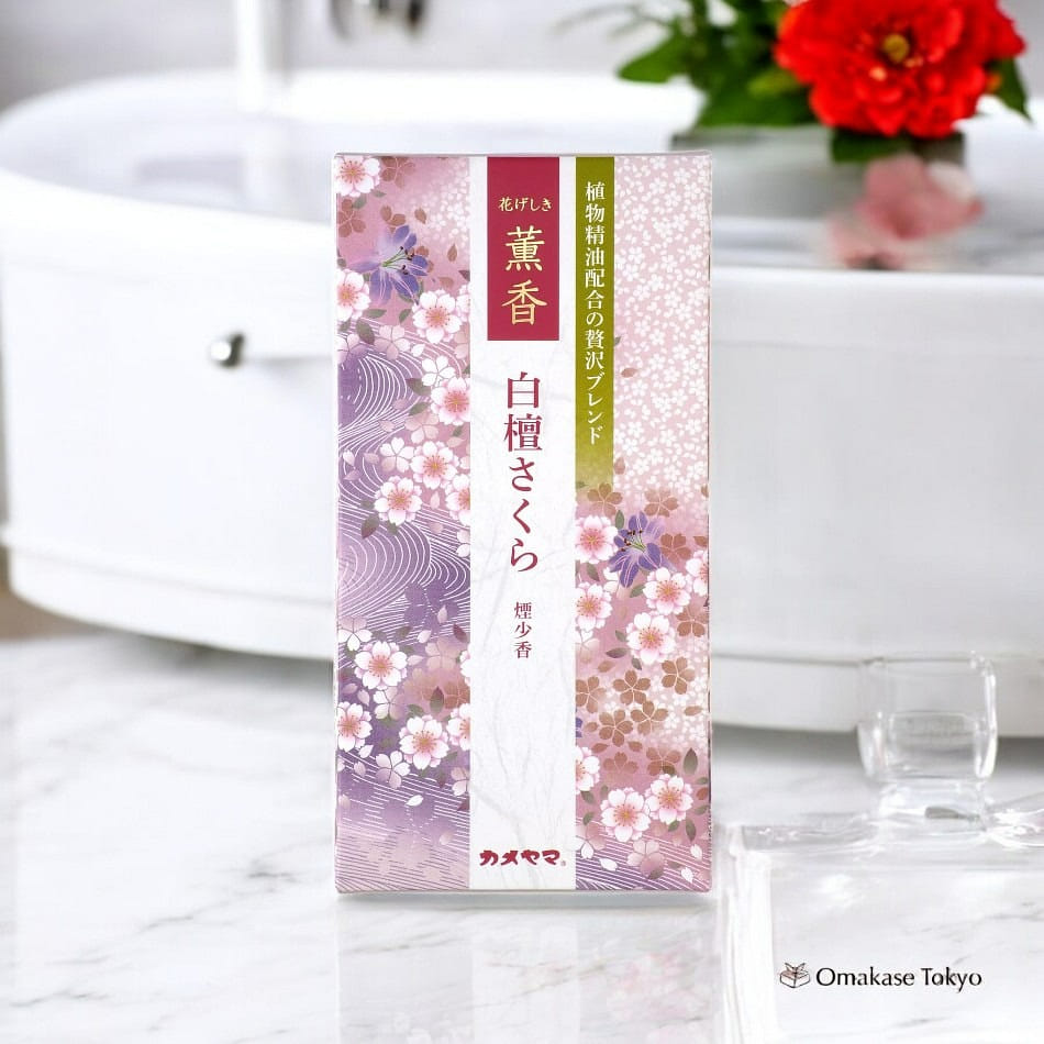 Sakura Kameyama Sandalwood Cherry Blossom Incense 100 グラム