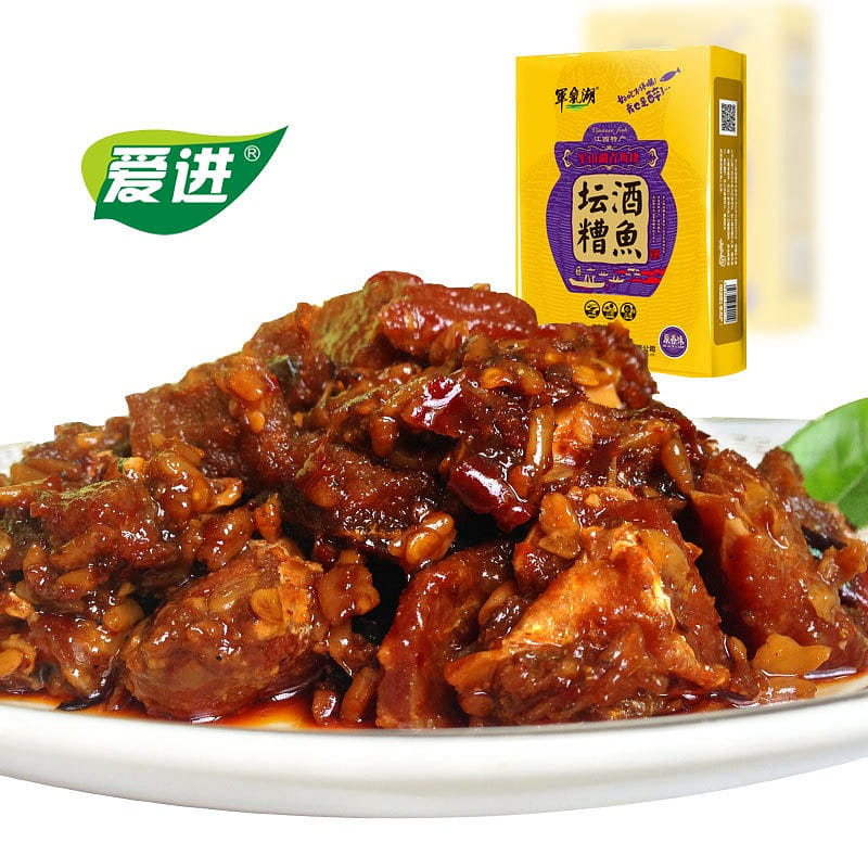 江西特產愛進手撕魚淡水魚乾即食酒糟魚休閒零食原味酒 200 克