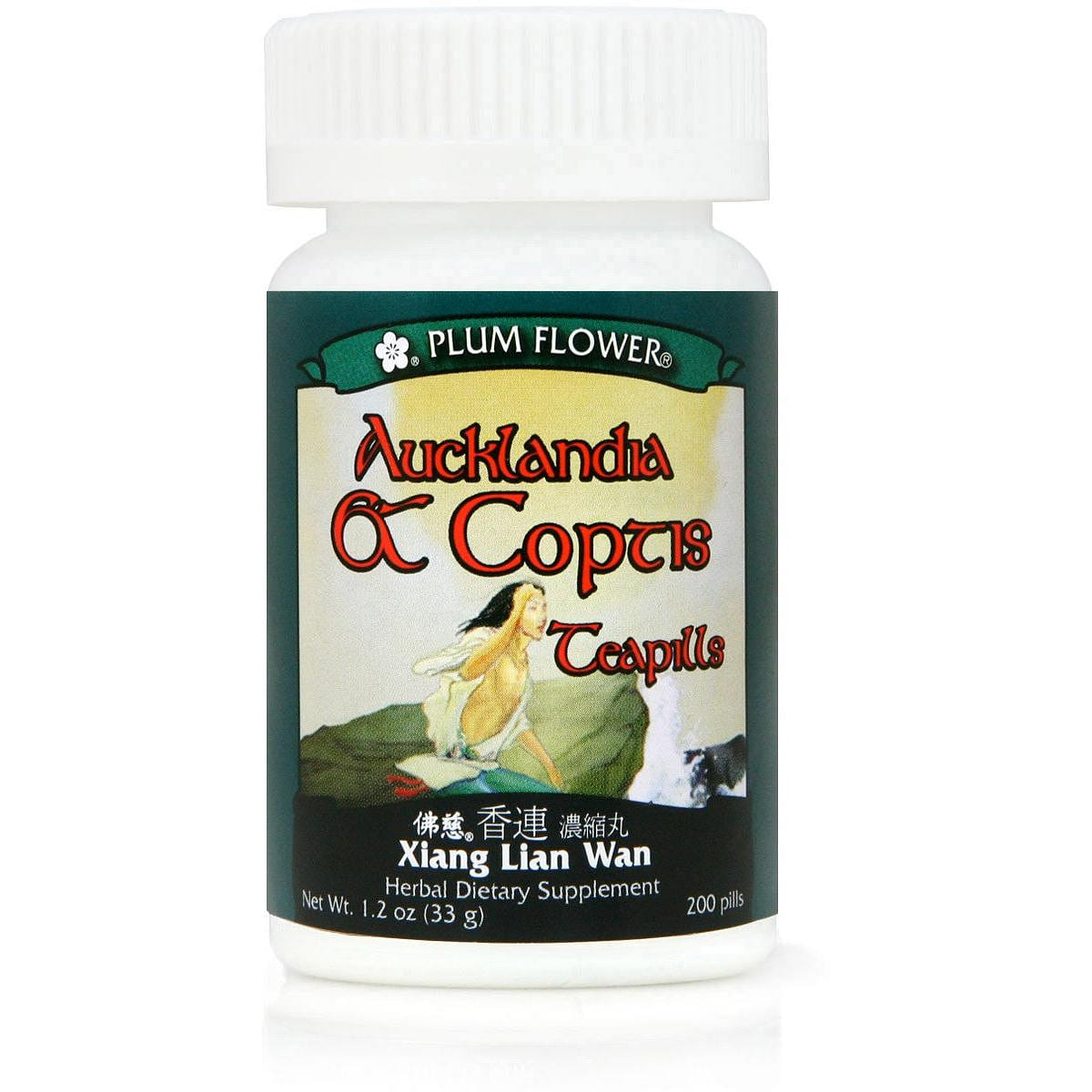 Aucklandia & Coptis Teapills Xiang Lian Wan 1 each