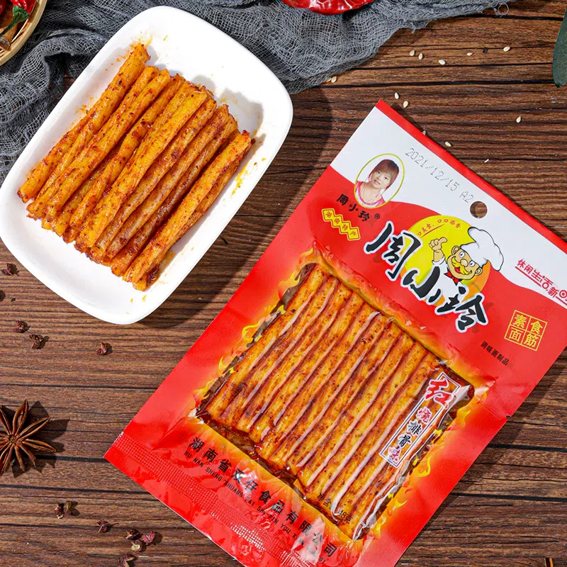Zhou Xiaoling Spicy Strips Veg Beef Tendon 45g*5 225 g