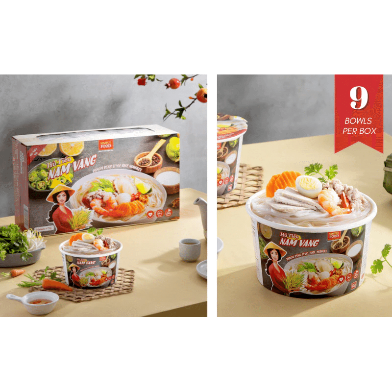 Simply Food 金边米粉汤 9 件装 1 份