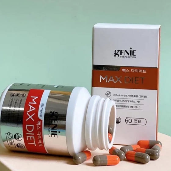 weee_health_Genie Max Diet 60CT 减肥胶囊。 1 瓶