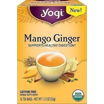 Yogi Mango Ginger Tea, 16 tea bags 16 개입