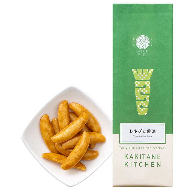 KAKITANE KITCHEN Rice Cracker Wasabi&Soy Sauce 65g 65 개
