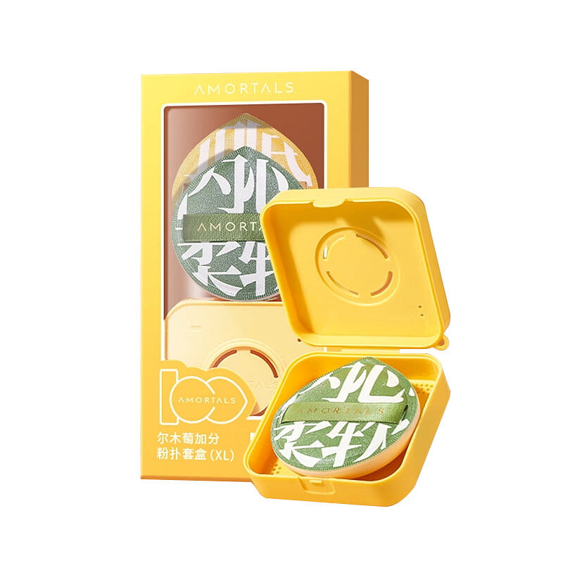 AMORTALS XL100 Points Powder Puff Set + Camera Organizer 1 케이스