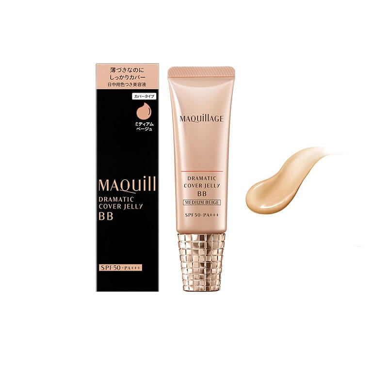 SHISEIDO Maquillage DRAMATIC COVER JELLY BB MEDIUM BEIGE  SPF50 PA+++ 30 กรัม