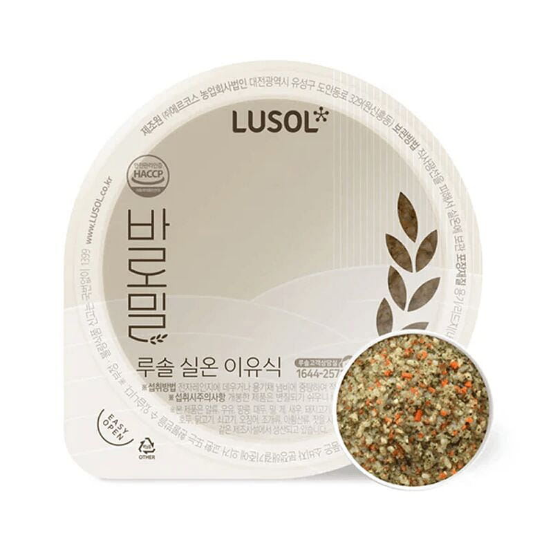 [루솔] 실온 이유식 3단계 - 한우불고기진밥 120 그램