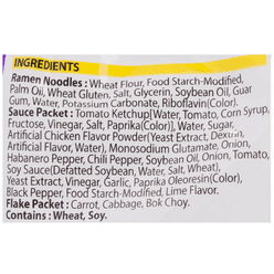 Samyang Hot Chicken Habanero Lime Buldak pack of 5 1 each