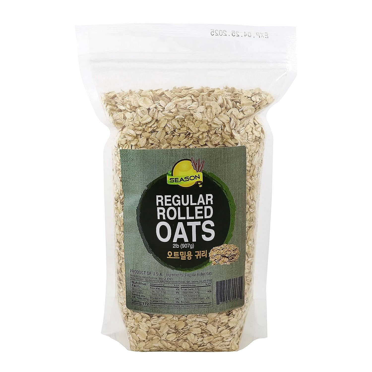 Season Regular Rolled Oats 2lbs 2 ポンド