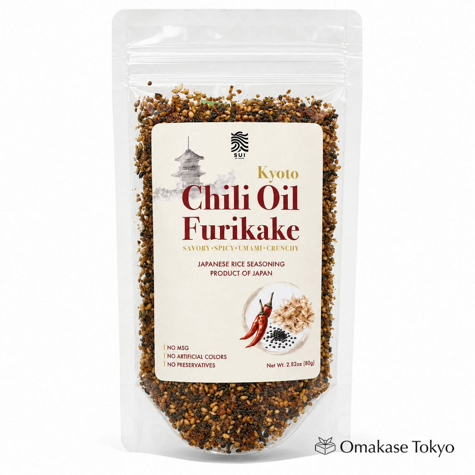 Kyoto Chili Oil Furikake 80 g