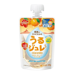 Morinaga fruit and mineral jelly ORANGE 100g 100 g