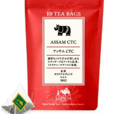 Tea Packaging Lupicia CTC Assam Black Tea 10 다발