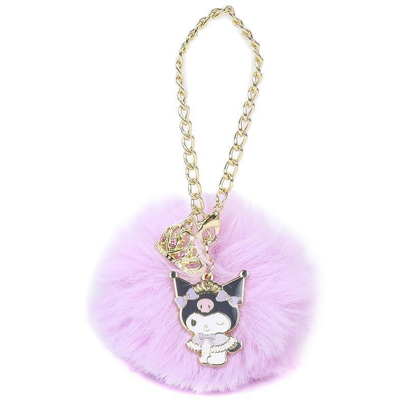 sanrio crown series hair ball pendant Kuromi 1 ส่วน