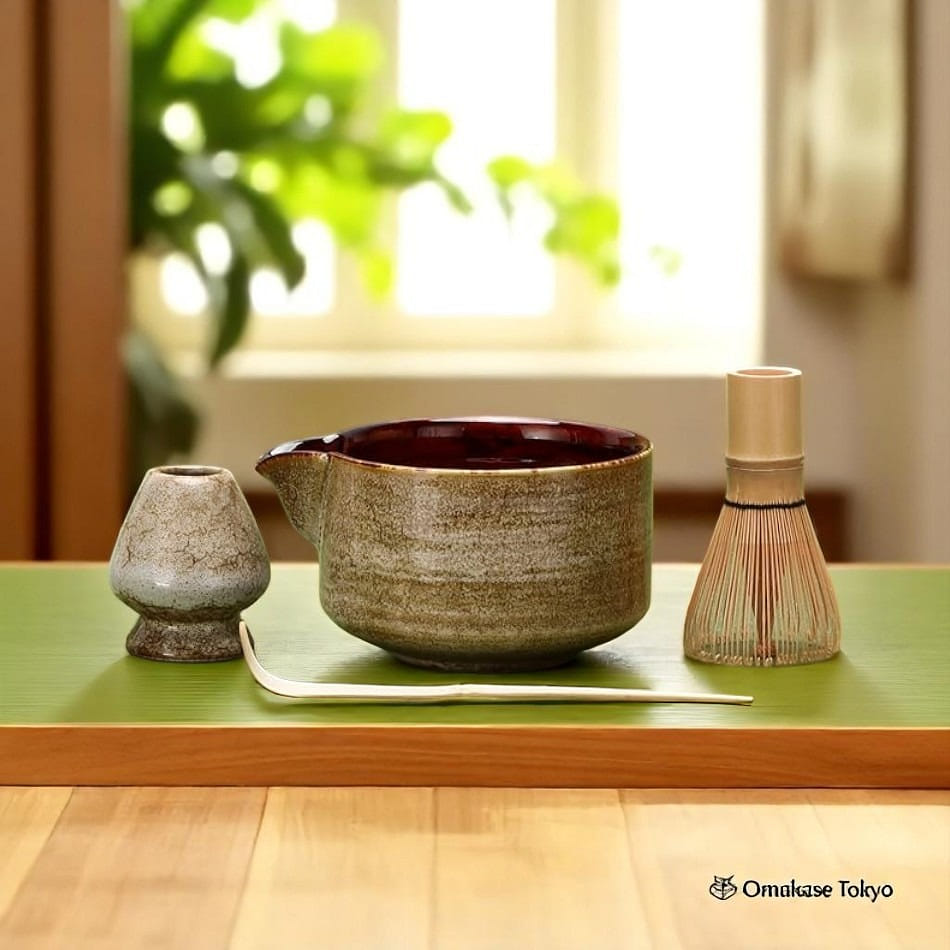 茶道四件套抹茶套装 1200 克