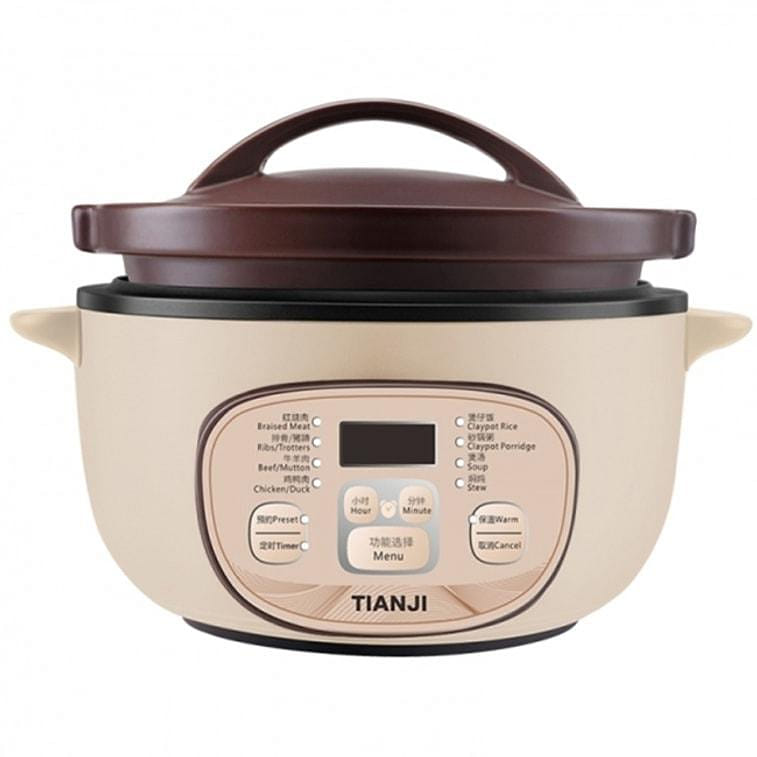 Tianji ianji Automatic Ceramics Stew Pot 3L 1 each