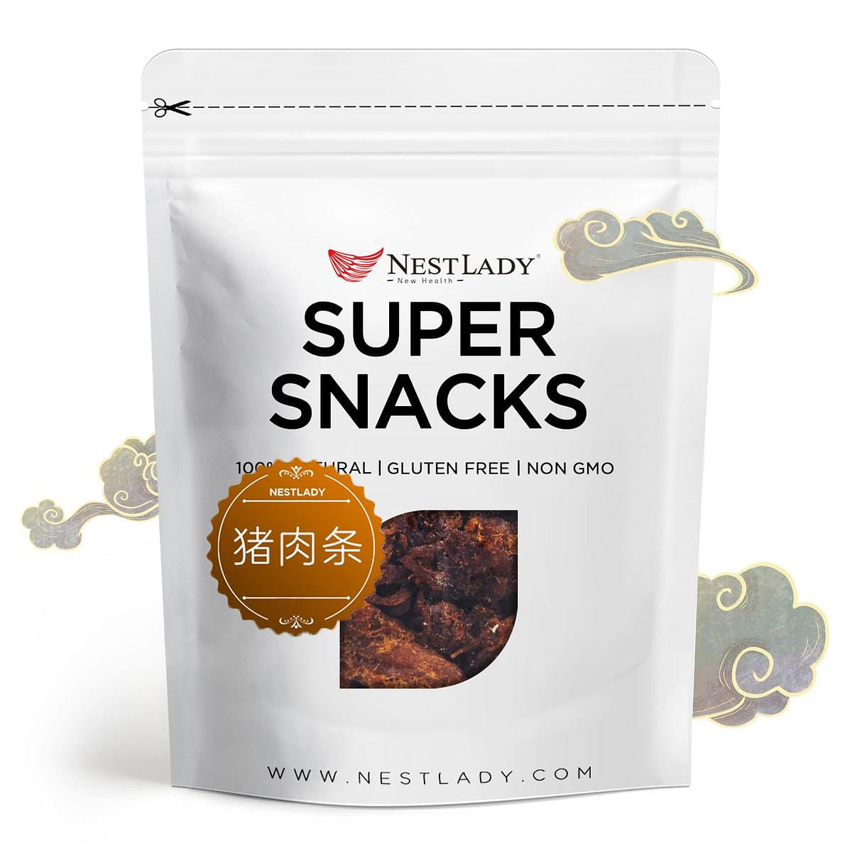 NESTLADY 돼지고기조각 레저 식품 중국 풍미 고기젓 75g 미국산 USDA 인증 1 개입