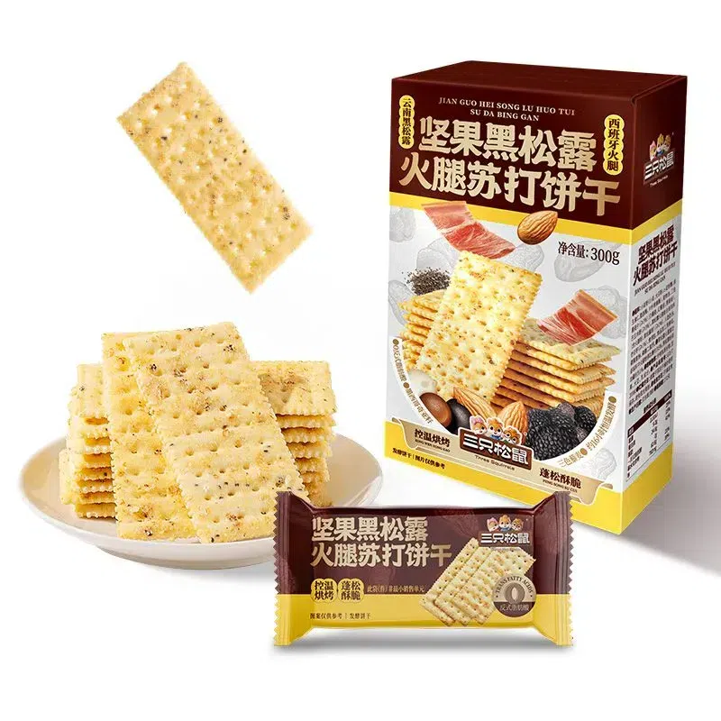 Nut and Black Truffle Soda Crackers 300g 300 g