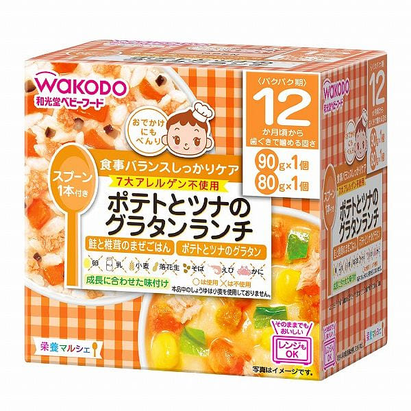 Wakodo Marche Potato and Tuna Gratin Lunch 170g 1 개