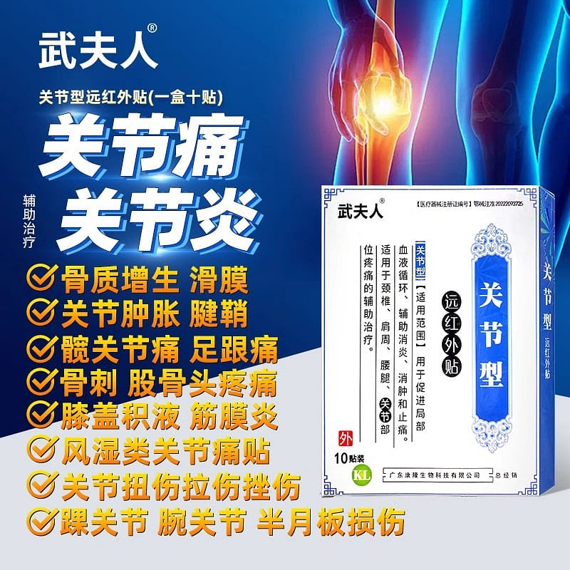 Mrs. Wu Rheumatoid Joint Pain Patch 10pcs/box 1 케이스
