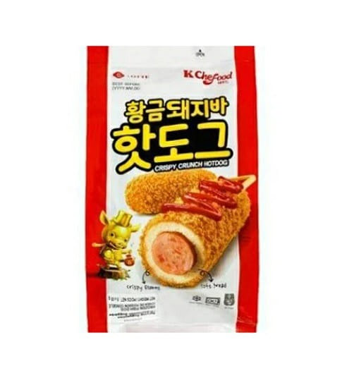 롯데 황금돼지바 핫도그 300 그램