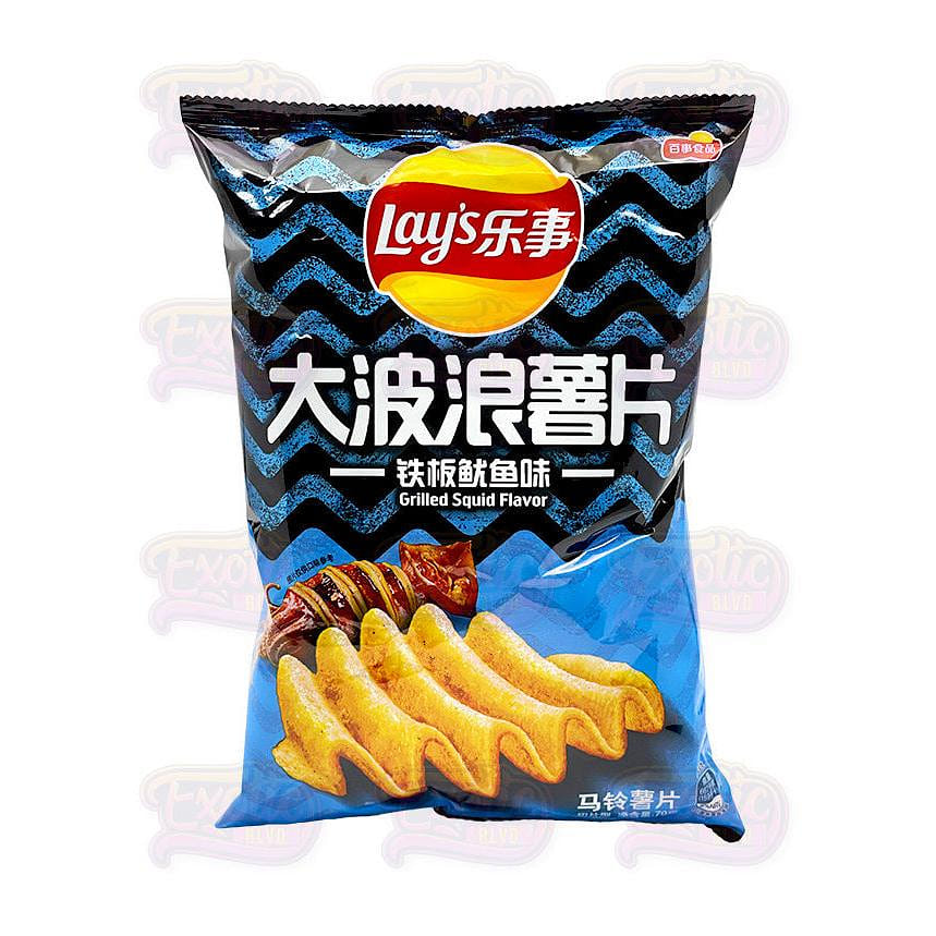 Lay's Wavy Grilled Squid 70 g