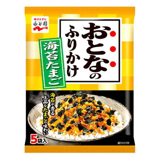 weee_seasoning_NAKATANIEN Sprinkled Rice Seasoing Seaweed Egg Falvor 5 packs 1 each