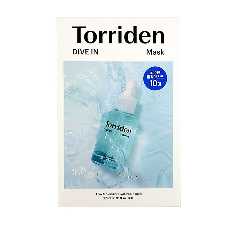 Torriden Dive In Low Molecular Hyaluronic AcidMask 10 개