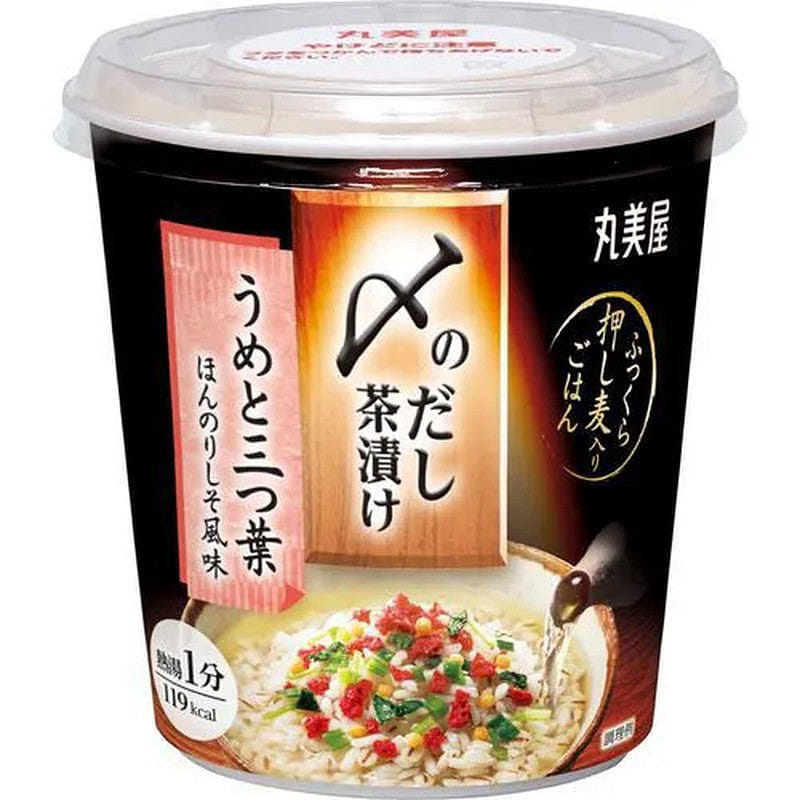 Marumiya Dashi Chazuke Plum Mitsuba 66.7g 1 each