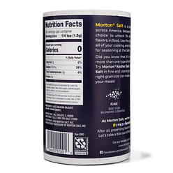 Morton Non-Iodized Salt 26 oz