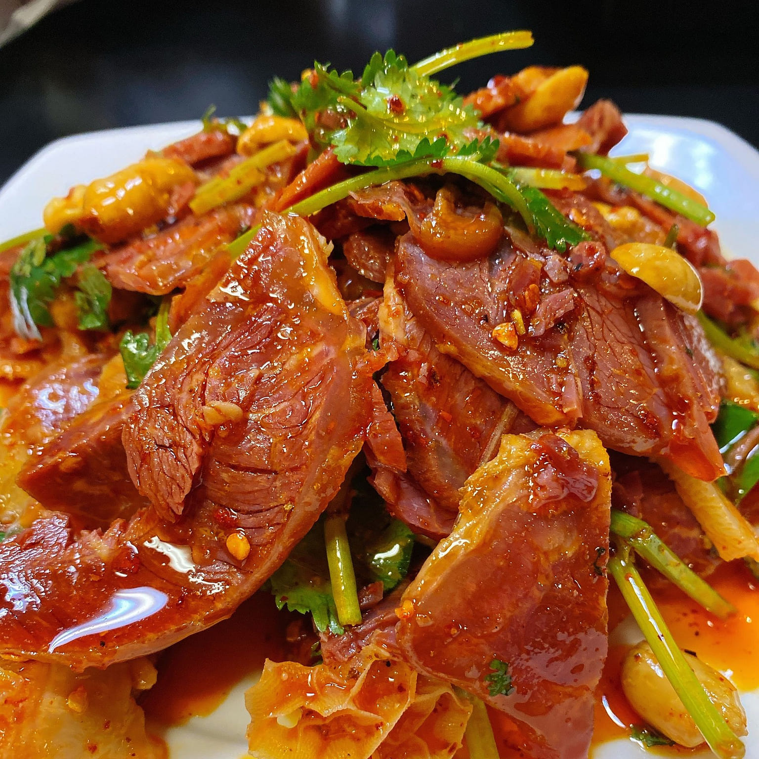 Spicy Beef Slices with Tripes 350g 1 개