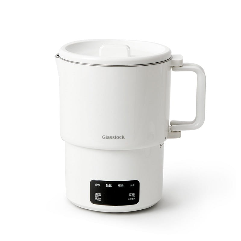 Glasslock Folding kettle 800ML--GE-TE02WH 1018 그램