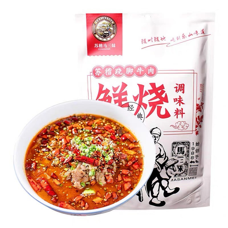 苏稽马三妹 鲜烧牛羊肉调味料1袋 220 克