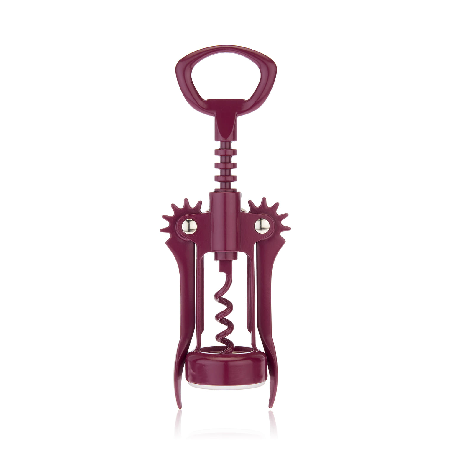 True Soar Merlot Winged Corkscrew, Self Centering Worm, Bottle Opener 1 each