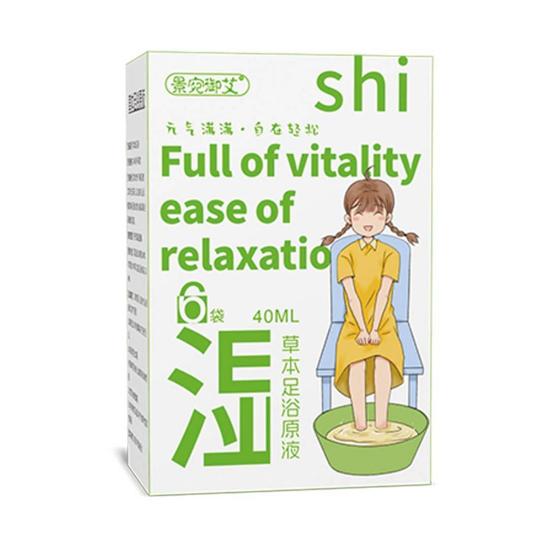 Nanjing Tongrentang Foot Bath Solution 40mlx6bags 240 ml(ミリリットル)