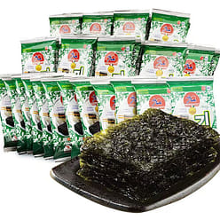 Nine imported mini nori roasted sea tundra flavor leisure sushi laver children r 2 g