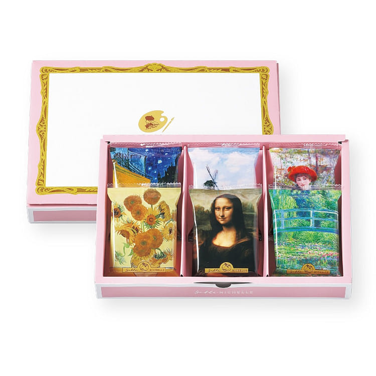 日本から直送」Michelle サブレミシェル ギャラリー キャトル 6個入り