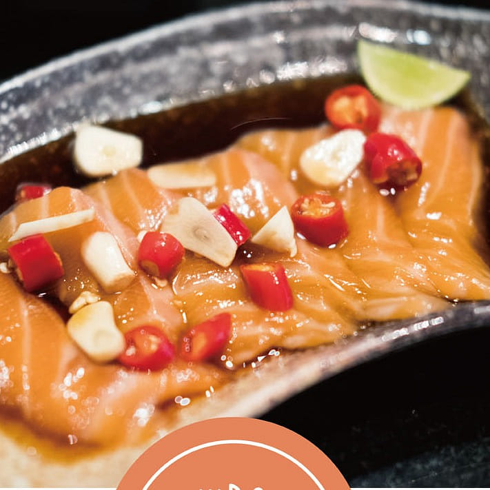 (JEJU DYNASTY) SOY SAUCE MARINATED SALMON SLICES 600 g