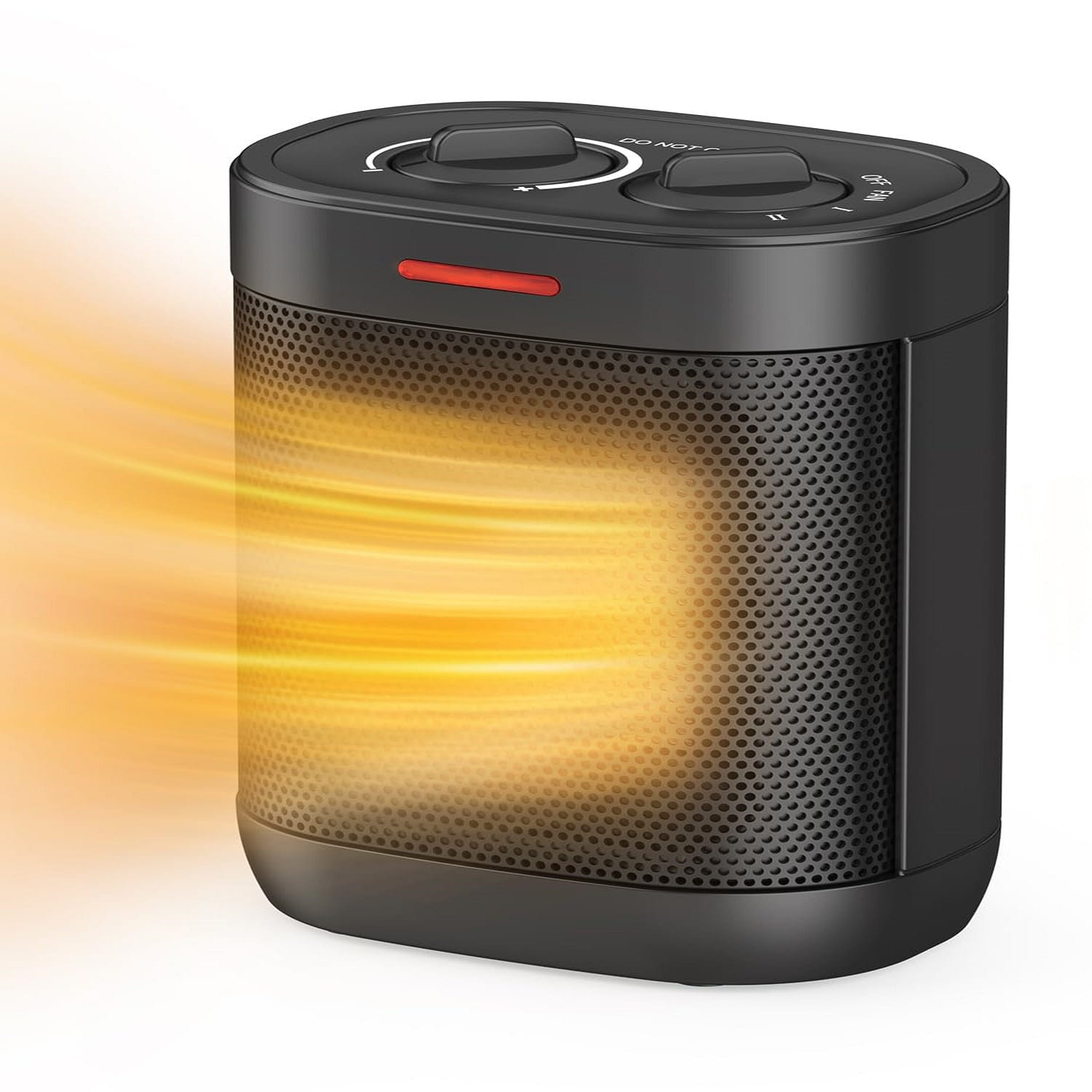 1000W PTC Ceramic Small Space Heaters with Overheating & Tip-Over Protection 1 개