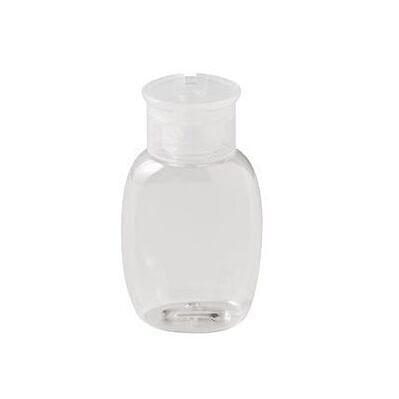 Portable Refillable Bottle 1 Piece Clear 1 each