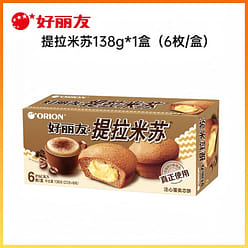 Orion Tiramisu Pie 23g*6 pieces 1 box 138 g