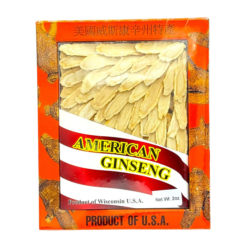 HMT American Ginseng Slices Gift Box Product of Wisconsin 2oz 1 케이스