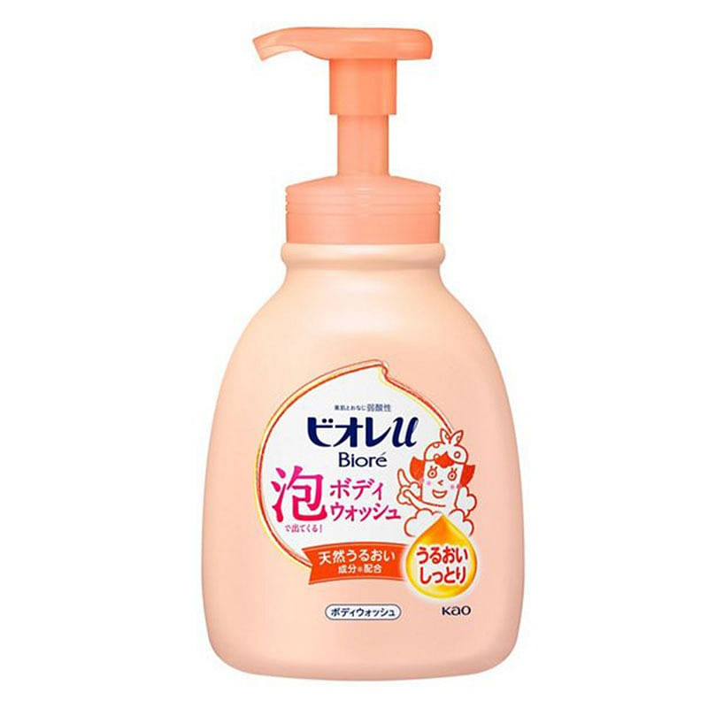 Kao Biore Bubble Shower Gel Floral Fruity 600ml 1 개