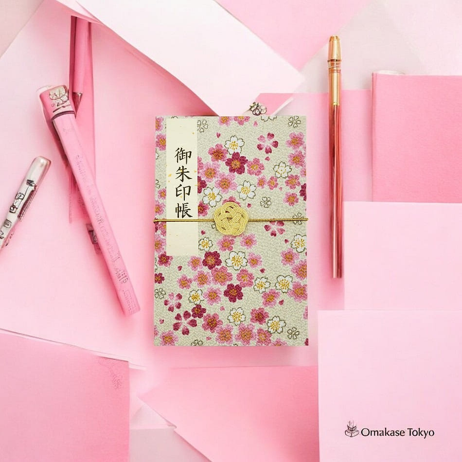 Goshuin Book (Cherry Blossom Ivory) 180 g